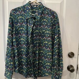 Liberty of lLondon strawberry thief pattern sz 16 ( UK 18) blouse